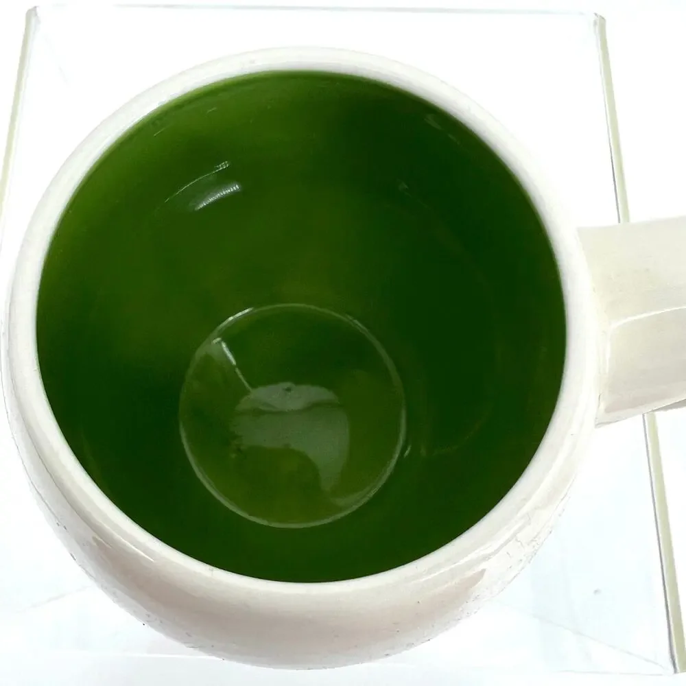Vintage Rae Dunn Magenta  M Stamp Mug Beach Chair Lime Green